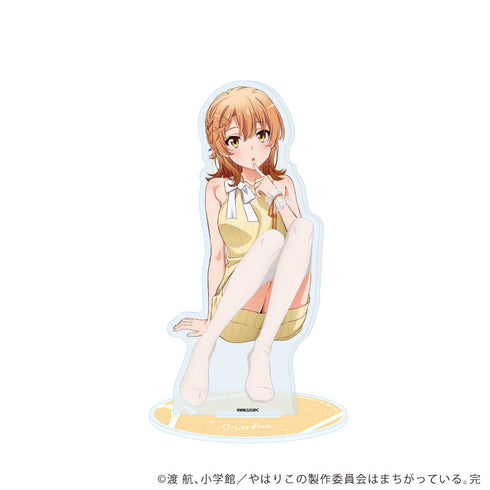 『やはり俺の青春ラブコメはまちがっている。完』アクリルスタンド03/ニットver. 一色いろは(描き下ろしイラスト)